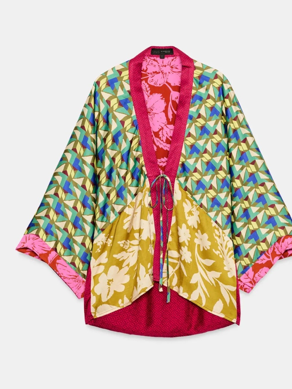 ZARA FLORAL PRINT KIMONO